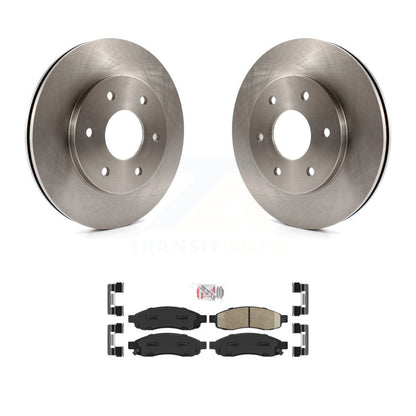 Rotors de frein avant et Kit de plaquettes en céramique pour Nissan TITAN Pathfinder Armada INFINIT
