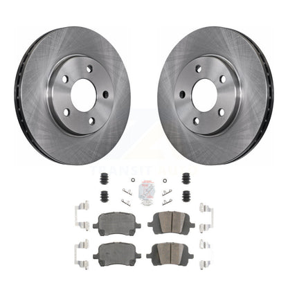 Kit de rotors de frein à disque avant et plaquettes en céramique pour Chevrolet Malibu Pontiac G6