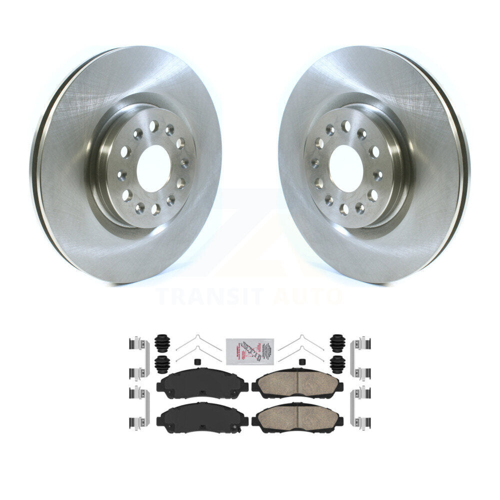 Kit de rotors de frein à disque avant et plaquettes en céramique, pour Cadillac XT5 Buick autoclave XT6