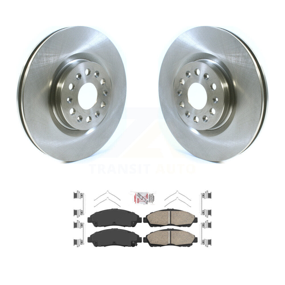 Kit de rotors de frein à disque avant et plaquettes en céramique, pour Cadillac XT5 Buick autoclave XT6