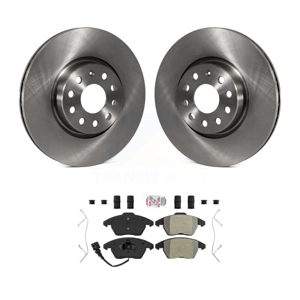 Kit de plaquettes de frein semi-métalliques, Rotors de frein avant, pour Volkswagen Jetta Beetle Rabbit Aud
