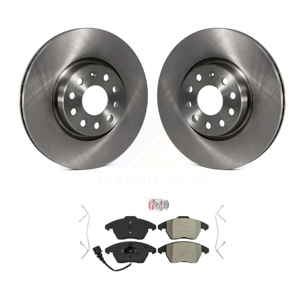 Kit de plaquettes de frein semi-métalliques, Rotors de frein avant, pour Volkswagen Jetta Beetle Rabbit Aud