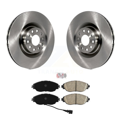 Kit de rotors de frein à disque avant et de plaquettes en céramique pour Volkswagen CC 3,6 L 2012