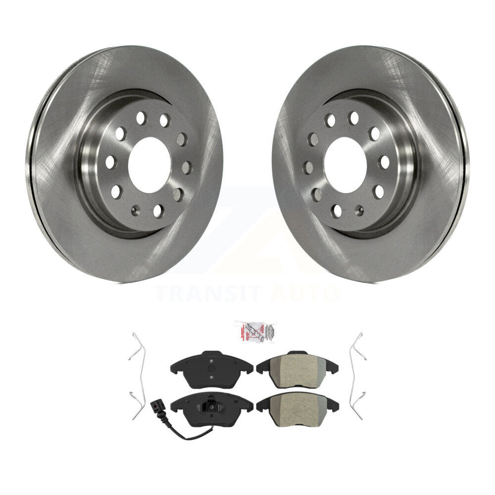 Kit de plaquettes de frein à disque avant, Rotors semi-métalliques, pour Volkswagen GTI Audi A3 Quattr
