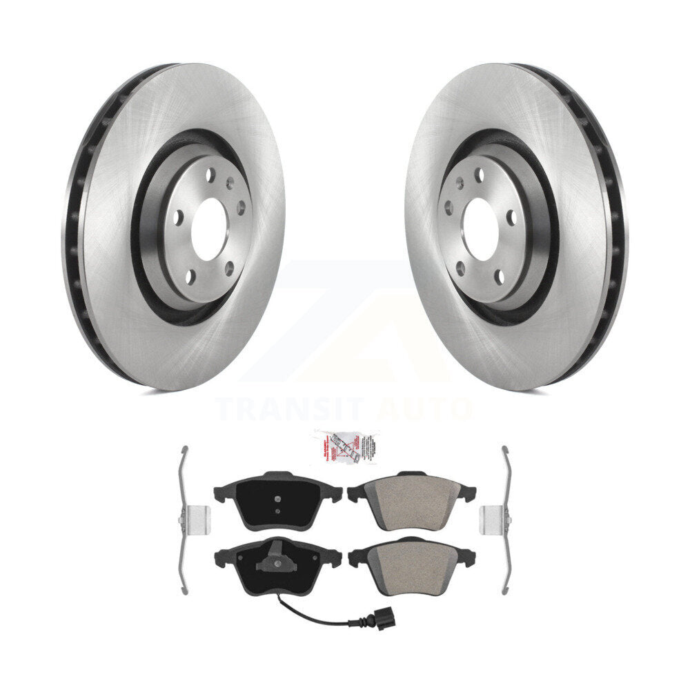 Kit de disques de frein à disque avant et plaquettes semi-métalliques pour Audi TT Quattro TTS