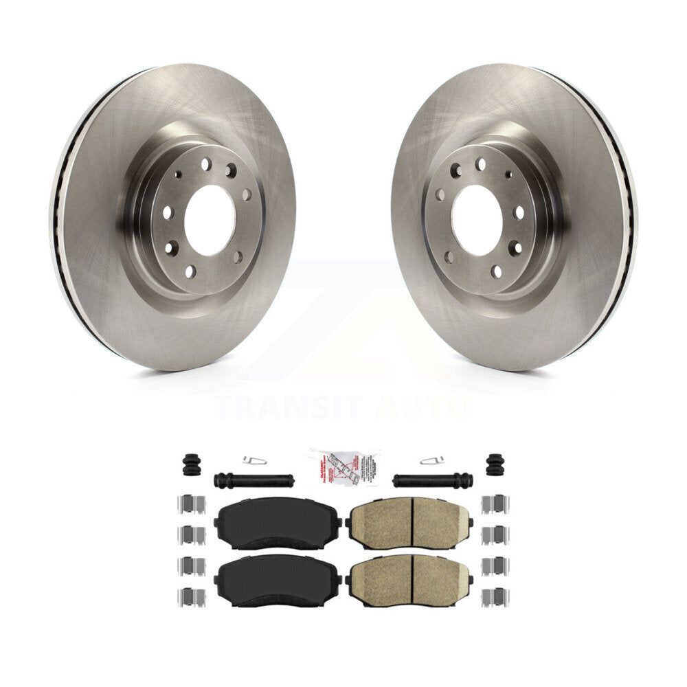 Kit de rotors de frein à disque avant et de plaquettes en céramique pour Mazda CX-9 K8A-10448 2007 – 2015