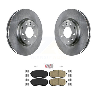 Rotors de frein à disque avant et Kit de plaquettes en céramique pour Mazda CX-7 Ford Edge Lincoln MK