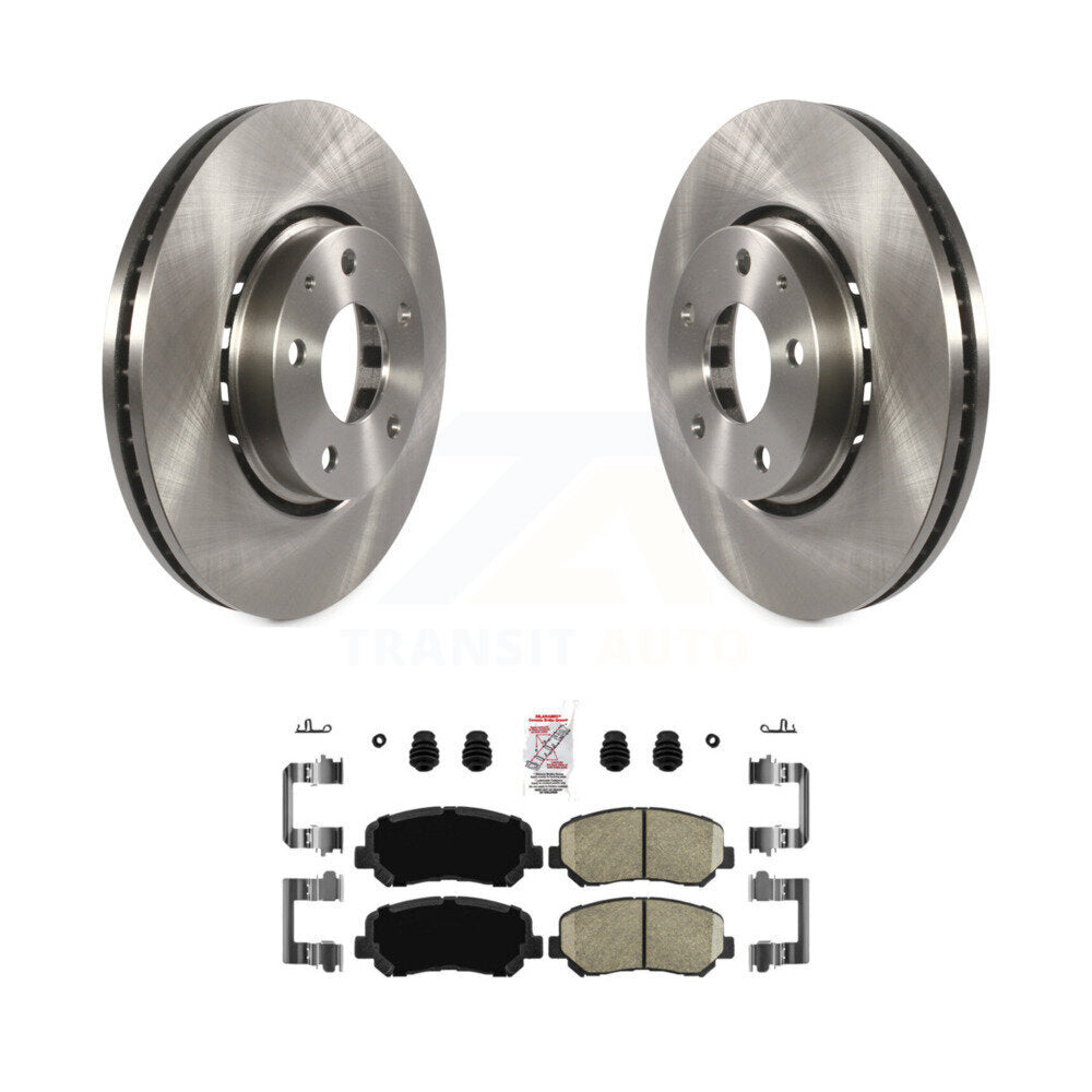 Kit de disques de frein à disque avant et plaquettes en céramique pour Mazda CX-5 K8A-104496