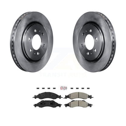 Rotors de frein avant et kit de plaquettes semi-métalliques pour Ford Expedition Lincoln Navigato