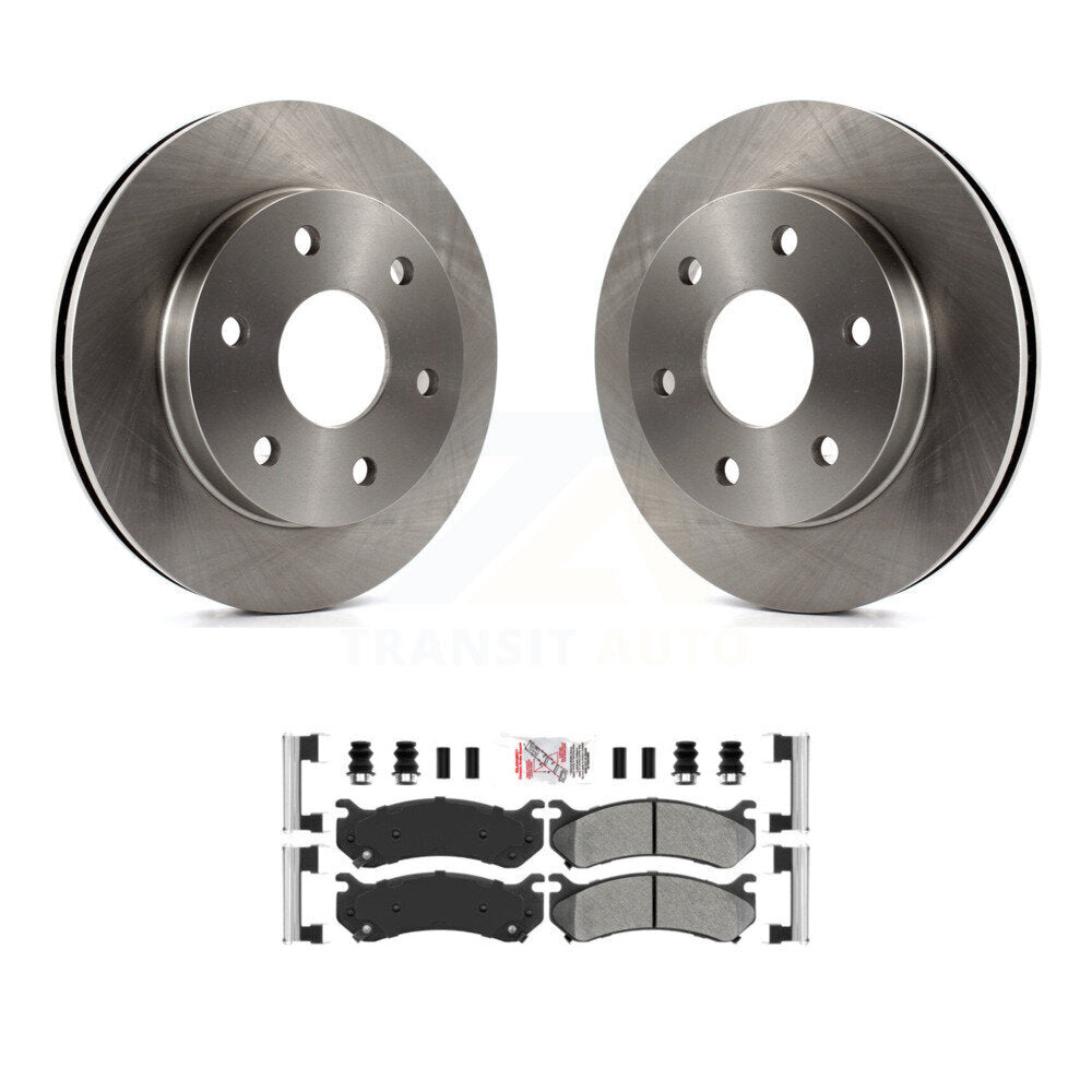 Kit de plaquettes de frein semi-métalliques pour Rotors de frein avant, pour Chevrolet GMC Silverado 1500 Sierr