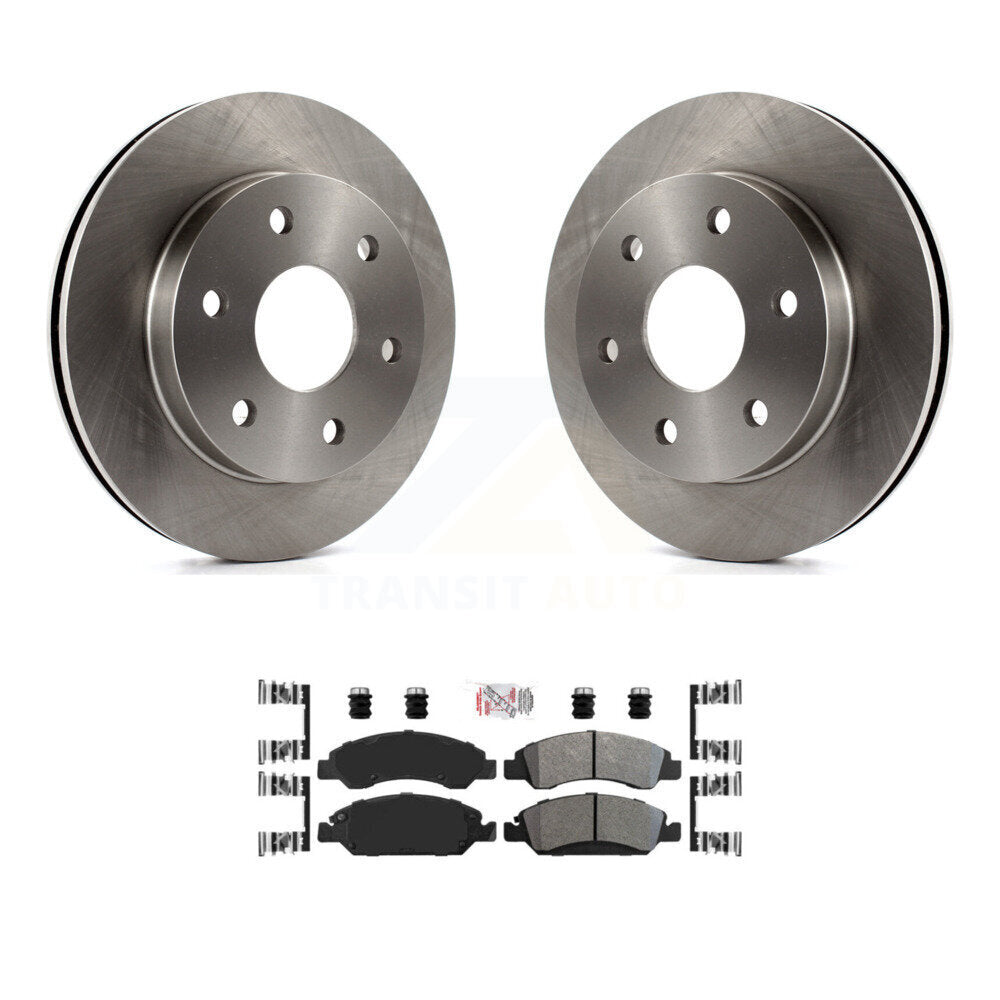 Kit de plaquettes de frein semi-métalliques pour Rotors de frein avant, pour frein arrière à disque GMC Sierra 1500 07