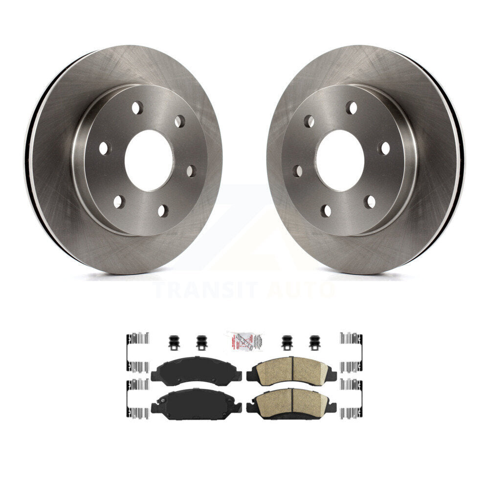 Kit de plaquettes en céramique pour Rotor de frein à disque avant, pour freins arrière GMC Sierra 1500 2007