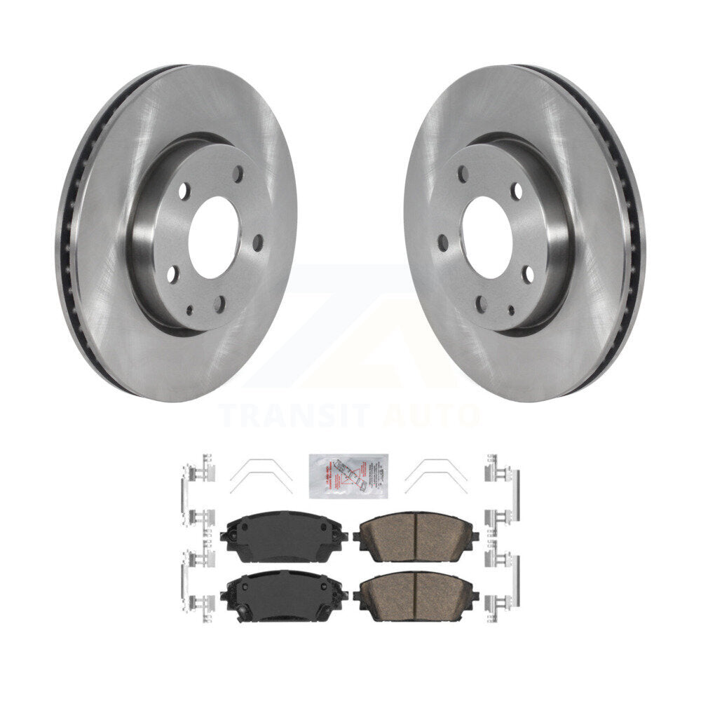 Kit de disques de frein à disque avant et plaquettes en céramique pour Mazda 3 Sport FWD K8A-104518