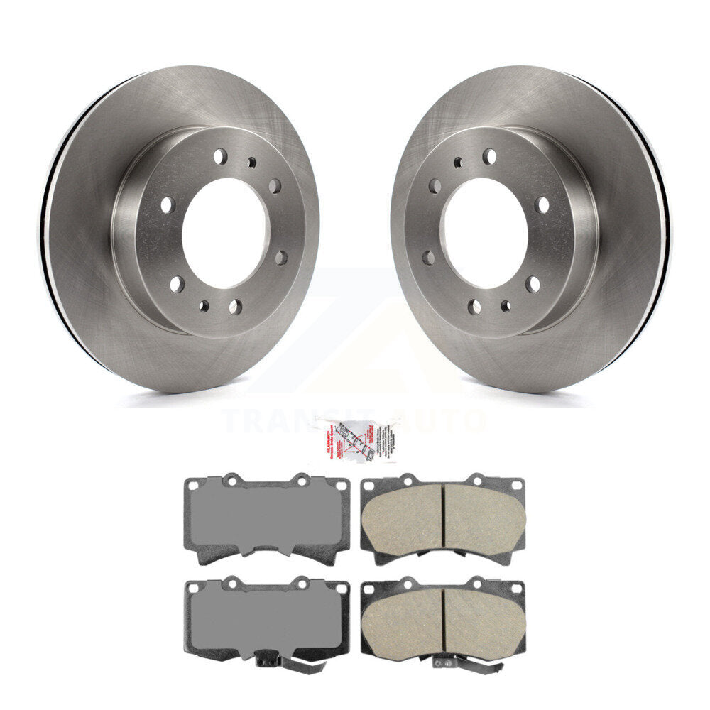 Kit de rotors de frein à disque avant et plaquettes en céramique pour Hummer H3 H3T K8A-104545