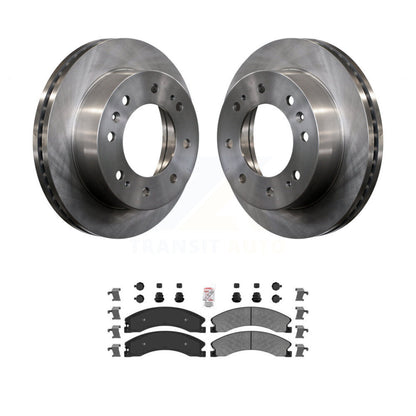 Rotors de frein avant et Kit de plaquettes semi-métalliques pour GMC Chevrolet Sierra 2500 HD 350