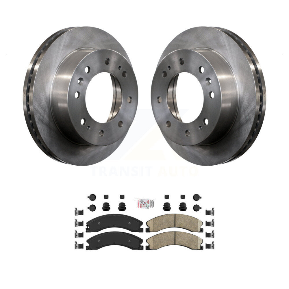 Kit de rotor de frein avant et de plaquettes en céramique pour GMC Chevrolet Sierra 2500 HD Silverad