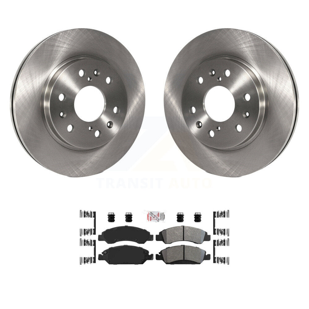 Kit de plaquettes de frein semi-métalliques pour Rotors de frein avant, pour GMC Sierra 1500 Chevrolet Silverad