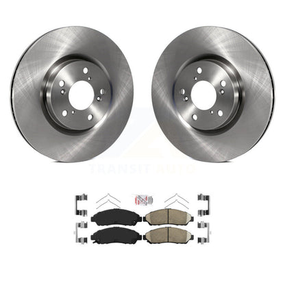Kit de rotors de frein à disque avant et plaquettes en céramique pour Honda Pilot Acura MDX RLX ZDX