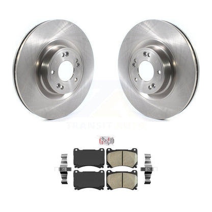 Kit de rotors de frein à disque avant et plaquettes en céramique pour Hyundai Genesis Equus