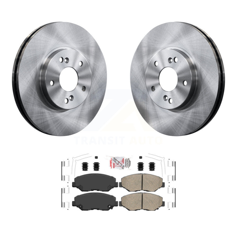 Kit de disques de frein à disque avant et plaquettes en céramique pour Honda Pilot Accord K8A-104596