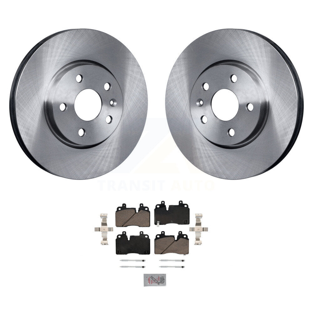 Kit de rotors de frein à disque avant et plaquettes en céramique pour Chevrolet Corvette K8A-104604