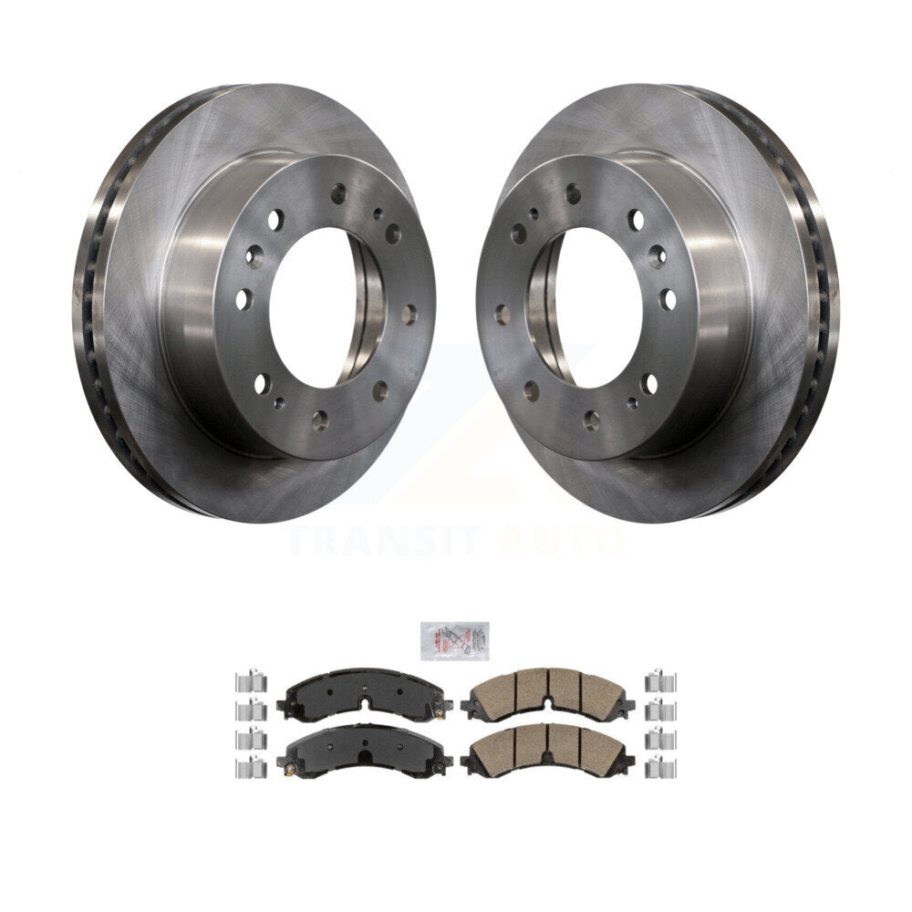 Kit de rotor de frein avant et de plaquettes en céramique pour GMC Chevrolet Sierra 2500 HD Silverad