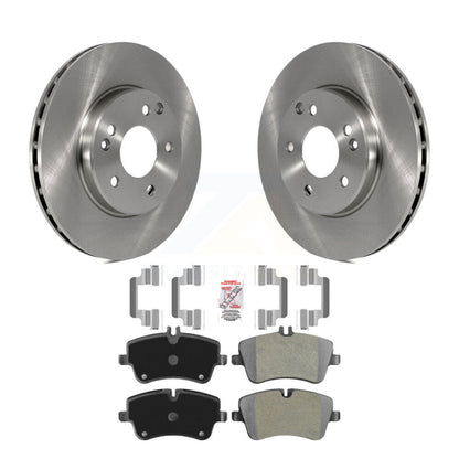 Kit de disques de frein à disque avant et plaquettes semi-métalliques pour Mercedes-Benz C230 C240