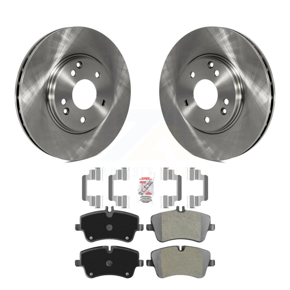 Kit de plaquettes de frein semi-métalliques pour Rotors de frein avant, pour Mercedes-Benz C280 C240 CLK350 C32