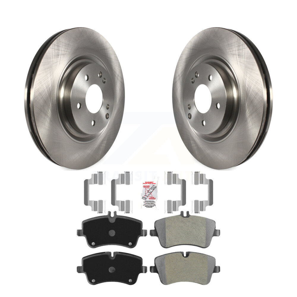 Kit de disques de frein à disque avant et plaquettes semi-métalliques pour Mercedes-Benz SLK280 C32