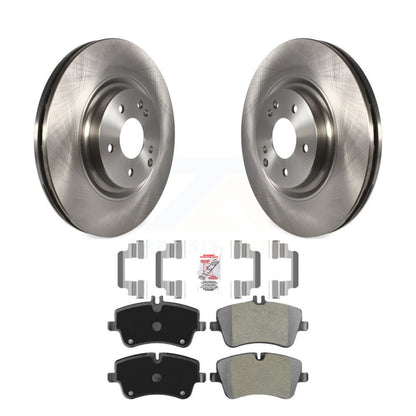 Kit de disques de frein à disque avant et plaquettes semi-métalliques pour Mercedes-Benz SLK280 C32