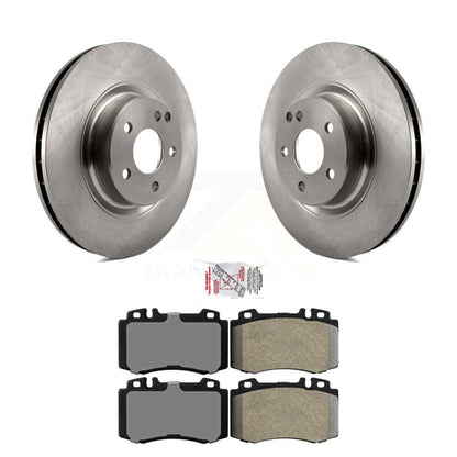 Kit de rotor de frein avant et de plaquettes semi-métalliques pour Mercedes-Benz CLS550 CLS500 E55