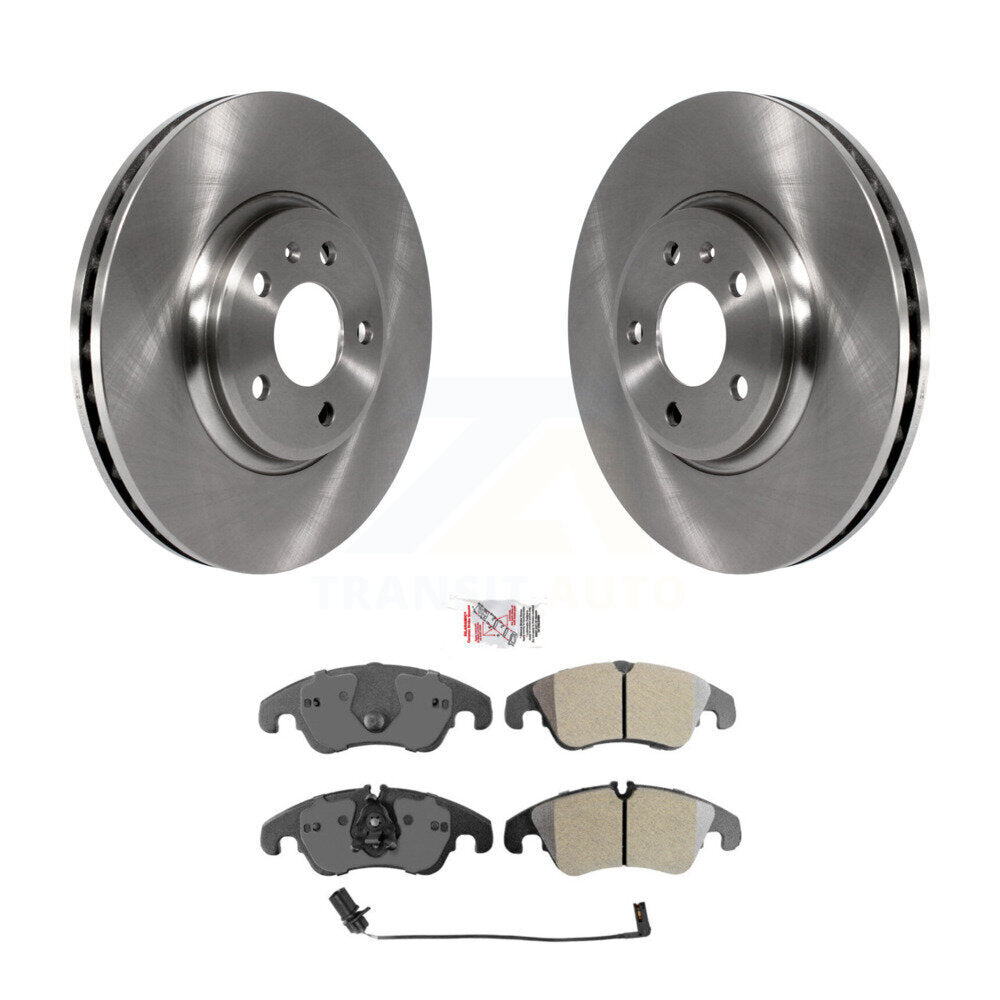 Rotor de frein à disque avant et Kit de plaquettes semi-métalliques pour Audi A4 Quattro Q5 A5 allroa