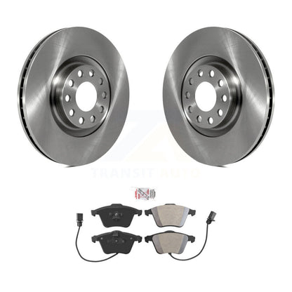 Kit de disques de frein à disque avant et plaquettes semi-métalliques pour Audi A6 Quattro