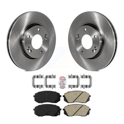 Kit de rotors de frein à disque avant et plaquettes en céramique pour Kia Rondo 2007-2009 K8A-104654