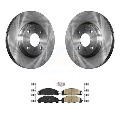 Kit de rotors de frein à disque avant et plaquettes en céramique pour Ford Focus 2008-2011 K8A-10466