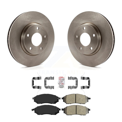 Kit de disques de frein à disque avant et plaquettes semi-métalliques pour INFINITI Q45 M45