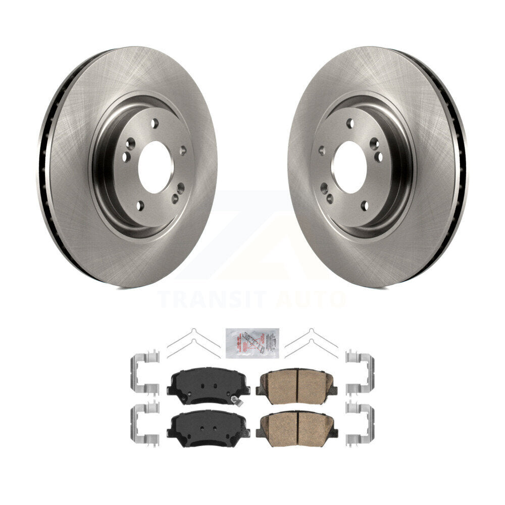 Kit de disques de frein à disque avant et de plaquettes en céramique pour Hyundai Nexo 2019 – 2022