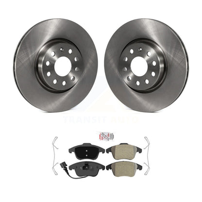 Kit de rotor de frein avant et de plaquettes semi-métalliques pour Volkswagen Tiguan Passat Audi Q
