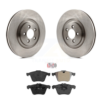 Kit de rotors de frein à disque avant et plaquettes semi-métalliques pour Jaguar XF XJ XKR XK