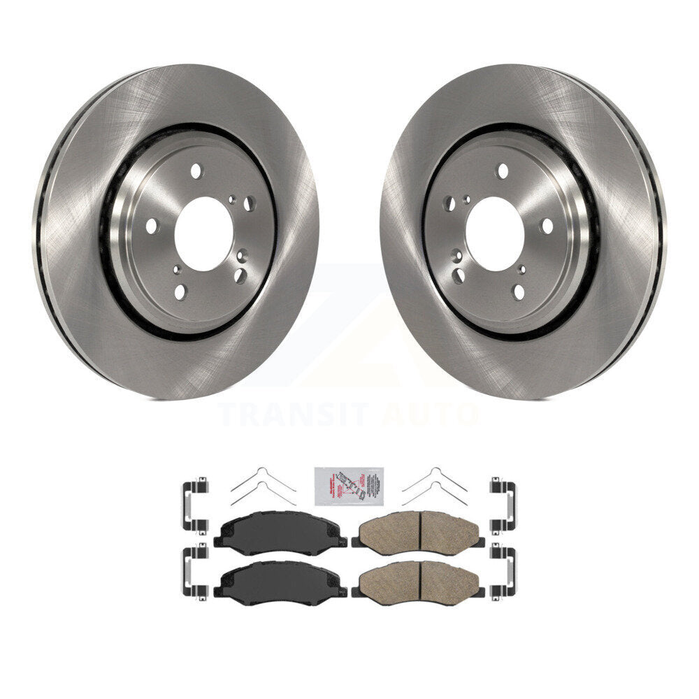 Kit de rotors de frein à disque avant et de plaquettes en céramique pour Honda Odyssey 2018-2023