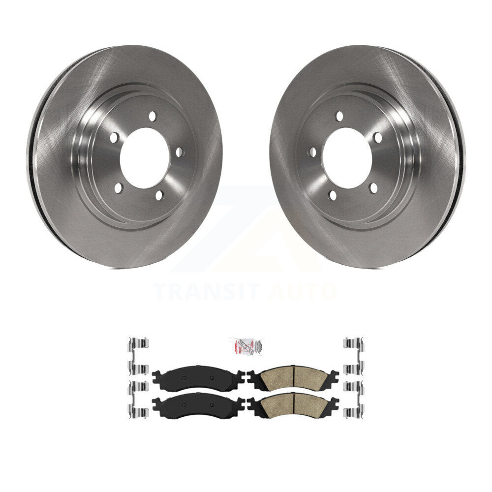 Rotors de frein à disque avant et kit de plaquettes en céramique pour Ford Explorer Sport Trac Mercur