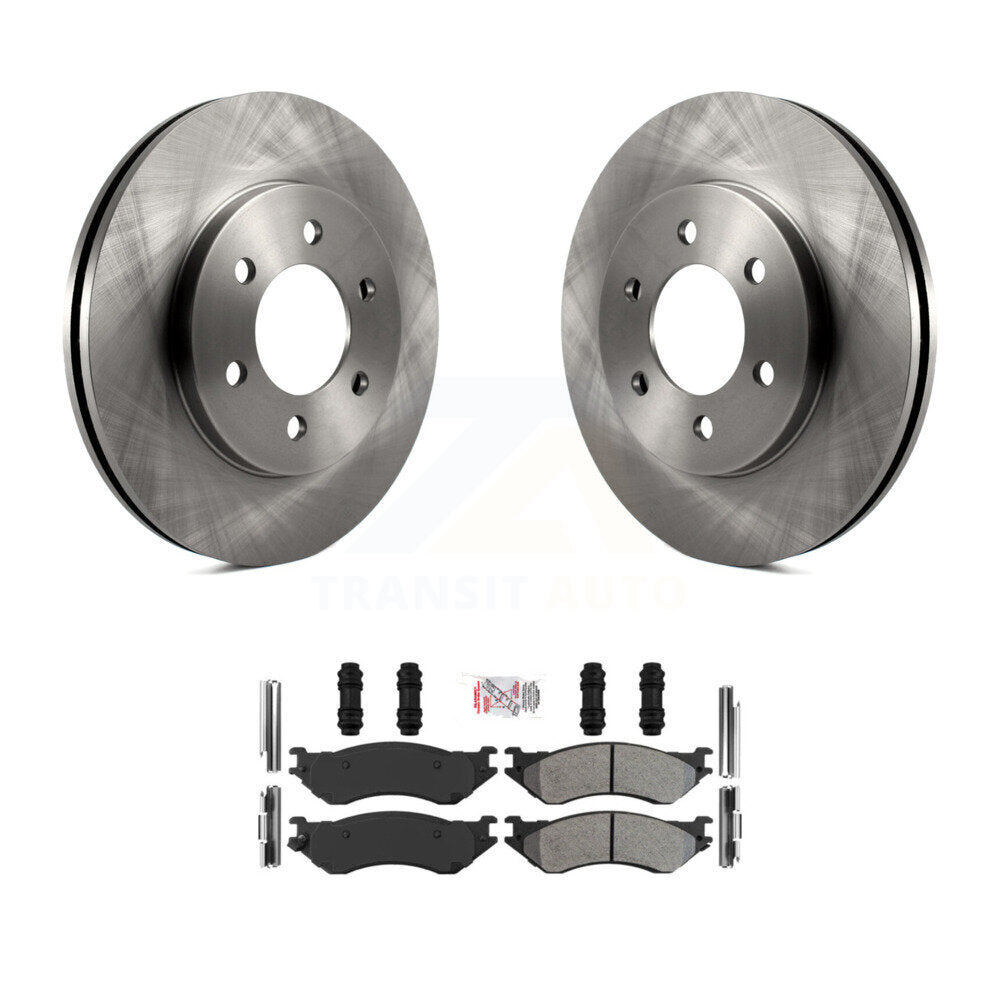Kit de plaquettes semi-métalliques de rotor de frein avant pour Lincoln Navigator 2002 à partir de 03 19 0
