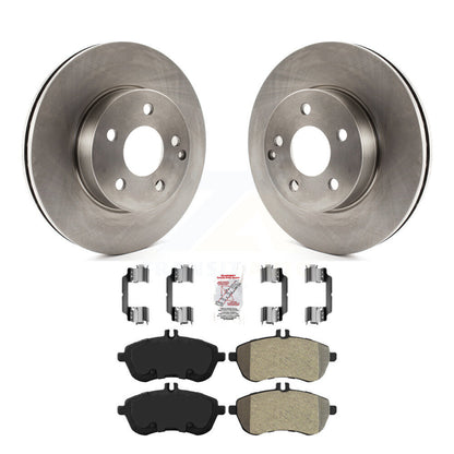 Rotors de frein à disque avant et Kit de plaquettes semi-métalliques pour Mercedes-Benz C300 C250 C23