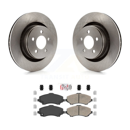 Kit de rotors de frein à disque avant et plaquettes en céramique pour Jeep Liberty Dodge Nitro