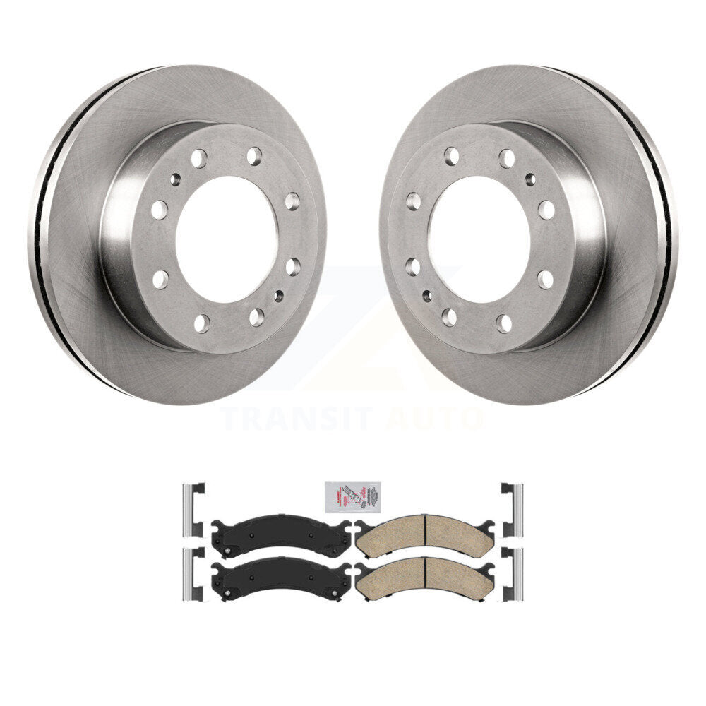 Kit de Rotor de frein avant et de plaquettes en céramique, pour GMC Chevrolet Savana 3500 Express Sierr