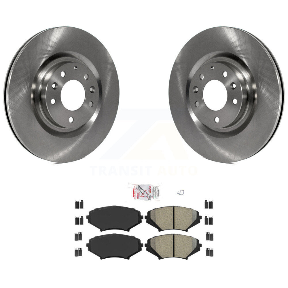 Kit de disques de frein à disque avant et plaquettes semi-métalliques pour Mazda RX-8 K8A-104763