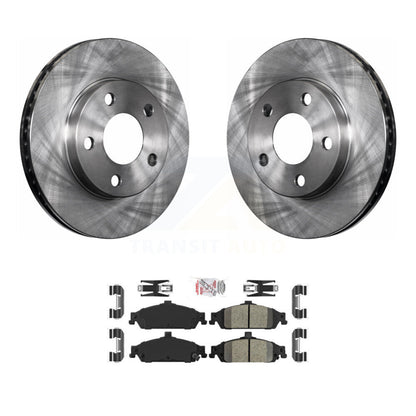 Rotors de frein avant et Kit de plaquettes en céramique pour Pontiac Grand Am Chevrolet Malibu Aler