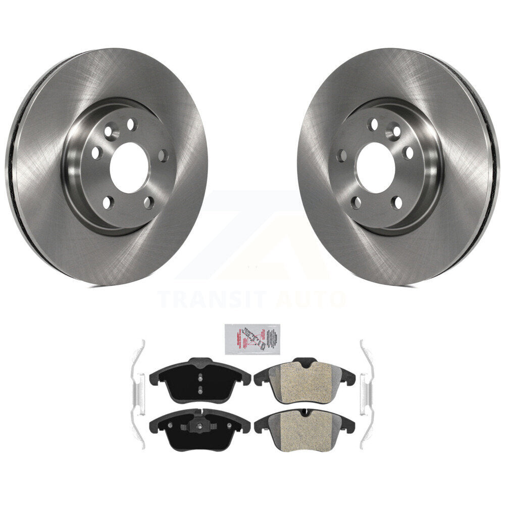Kit de rotor de frein avant et de plaquettes semi-métalliques pour Volvo Land Rover Range Evoque XC7