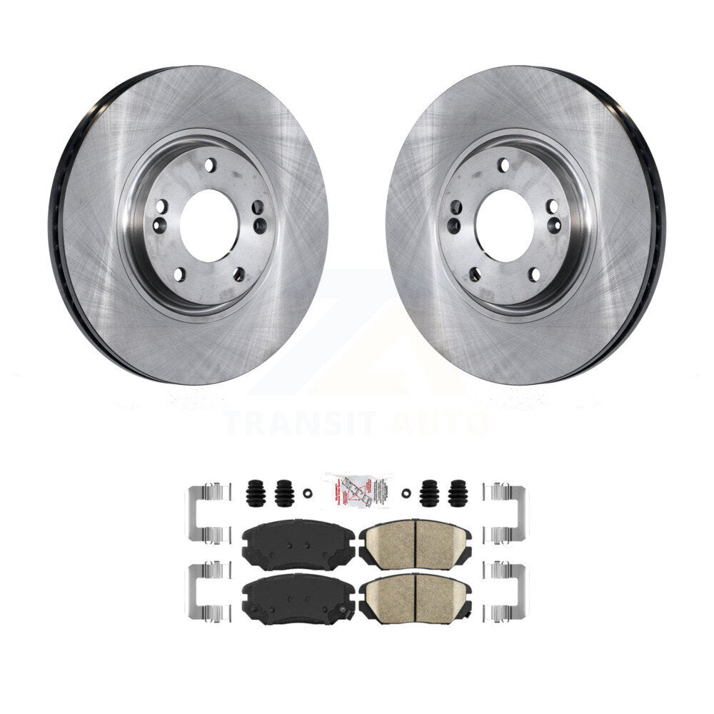 Kit de rotors de frein à disque avant et plaquettes en céramique, pour Hyundai Azera Kia Amanti