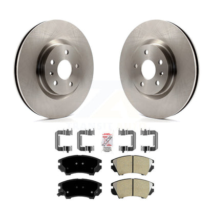 Kit de rotor de frein à disque avant et de plaquettes semi-métalliques pour Chevrolet Capric 2011-2017